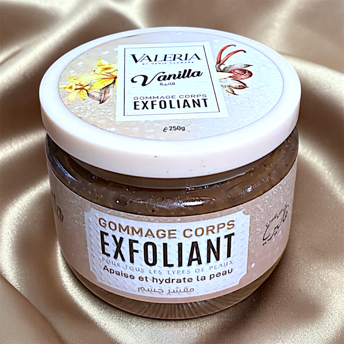 Valeria – Gommage Exfoliant Vanille 🍦