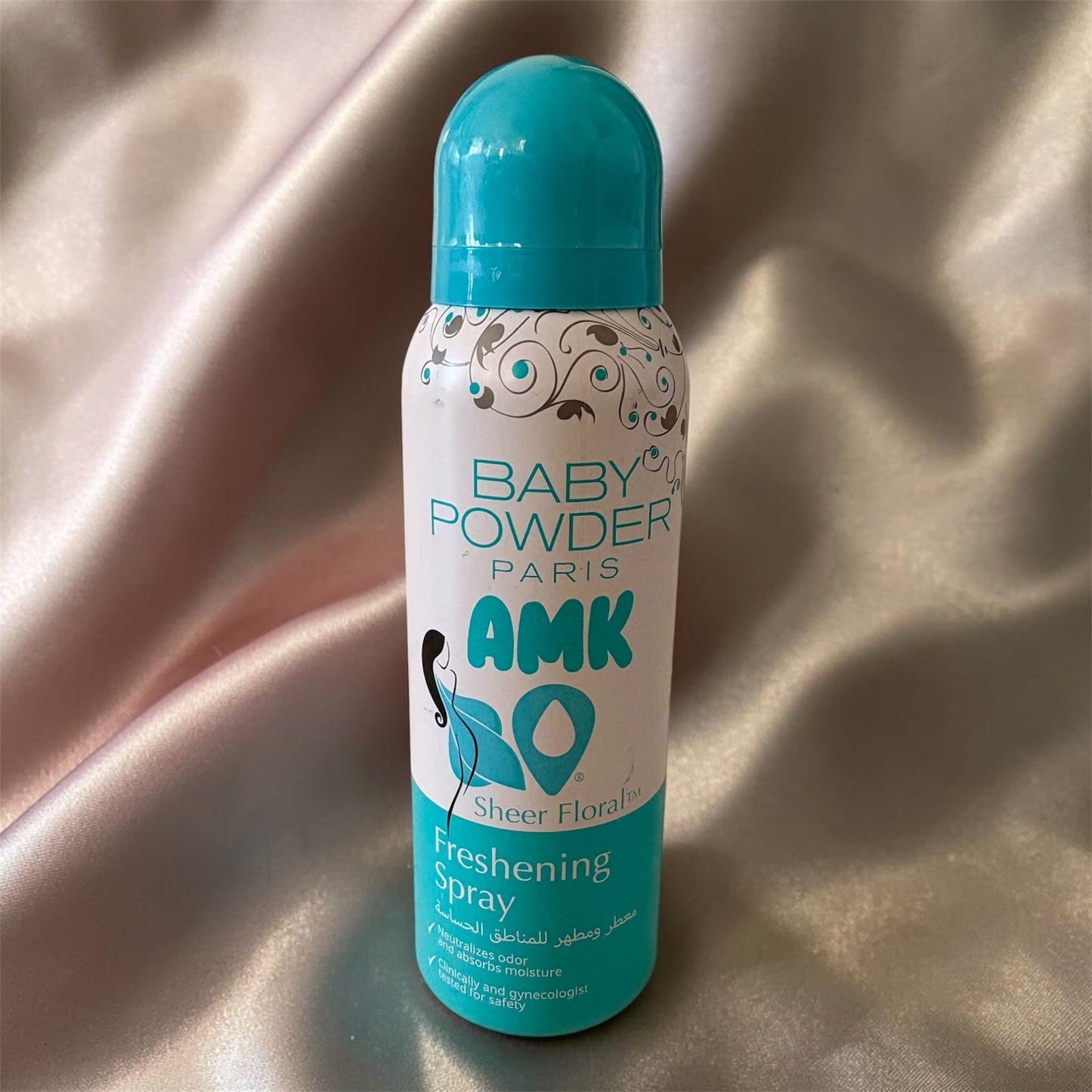 AMK BABY POWDER- Déodorant intime bleu 🩵