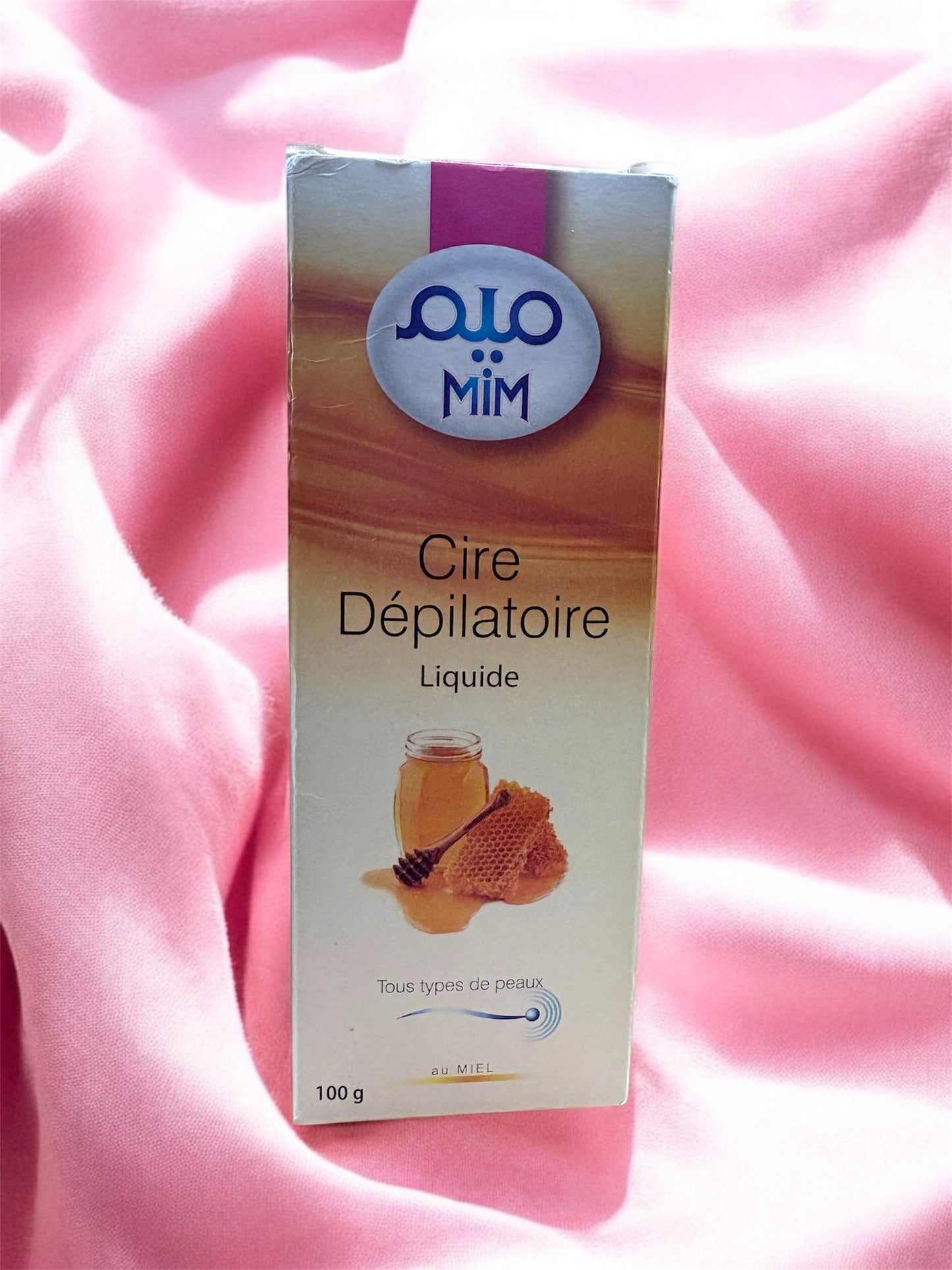 Mim Cire d’épilation liquide miel