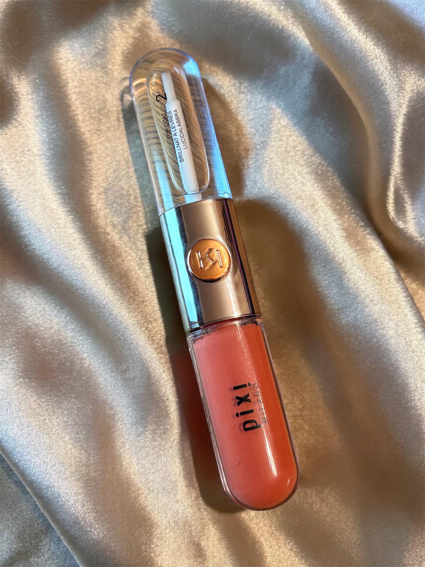 Pixi-Gloss & Rouge à Lèvres 2-en-1 (Teinte Nude) 🤎