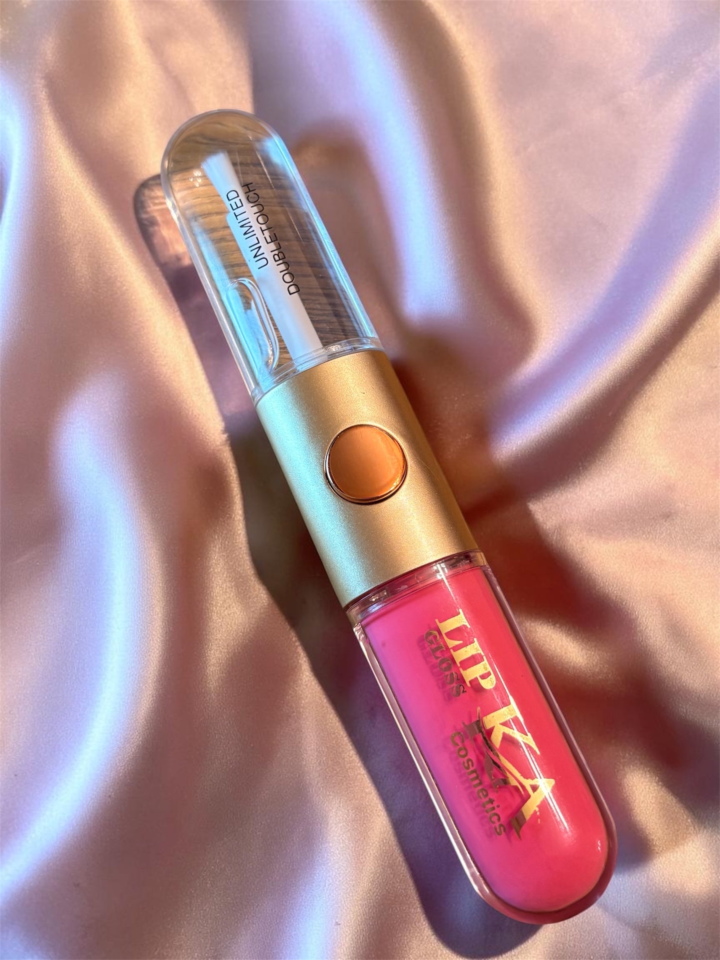 KA -Gloss & Rouge à Lèvres 2-en-1 (Teinte rose barbie) 💕