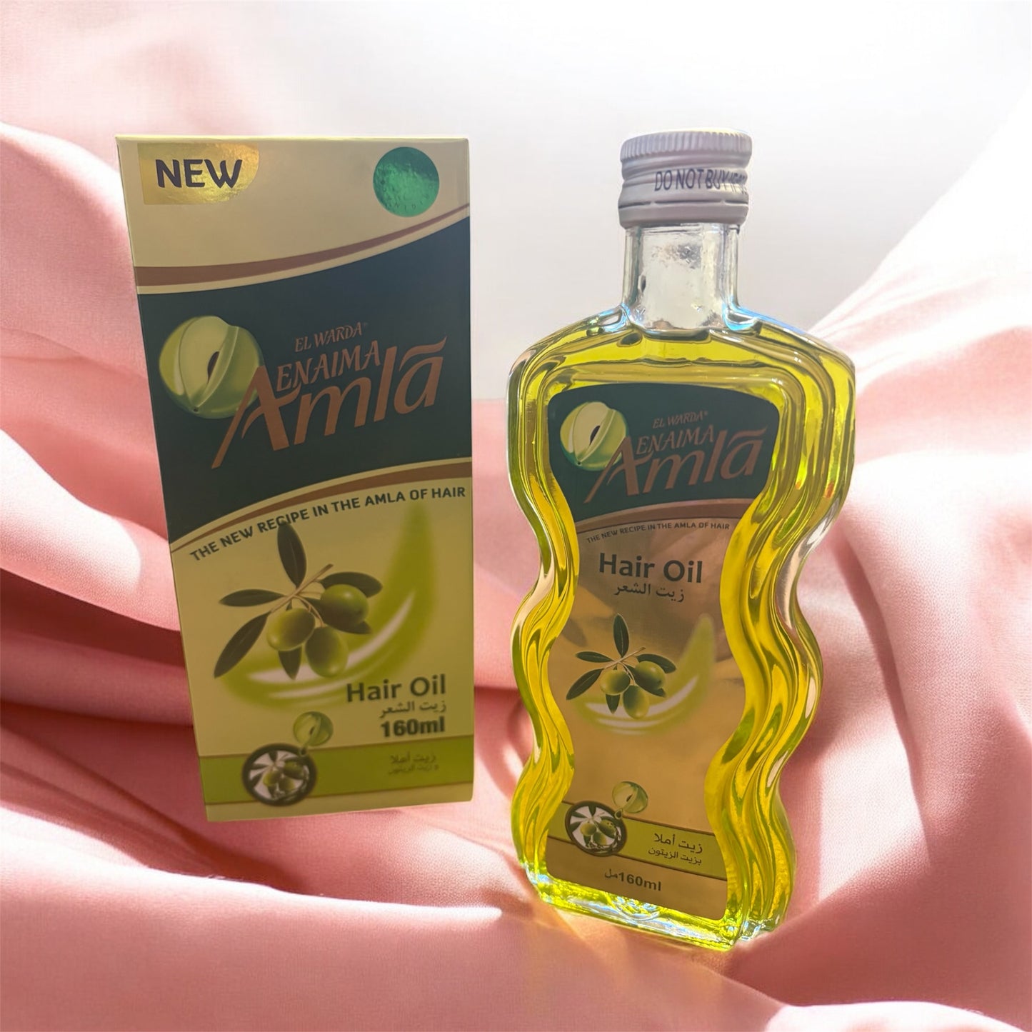 Elwarda Enaima – Huile Capillaire Amla & Olive Nutrition & Force