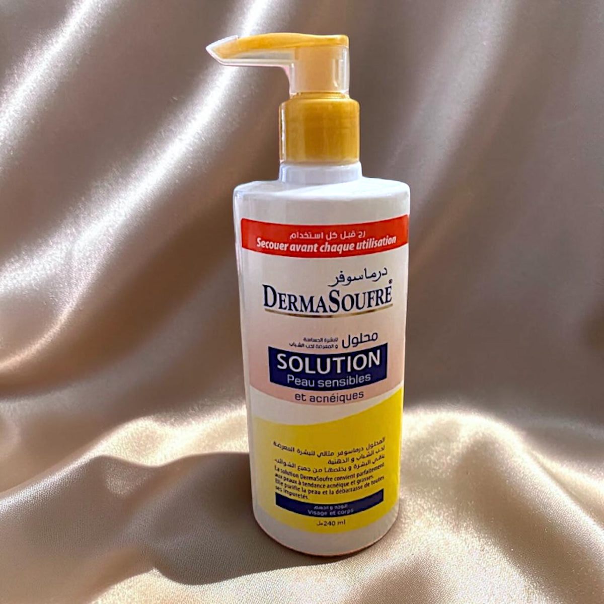 DermaSoufre – Solution Peaux Sensibles & Acnéiques 🧴