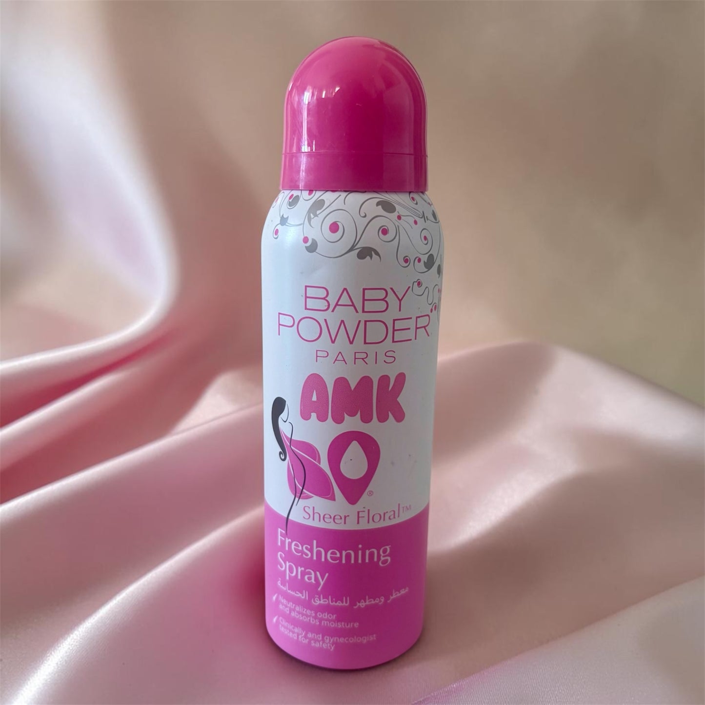 AMK BABY POWDER - Déodorant Intime rose🌸