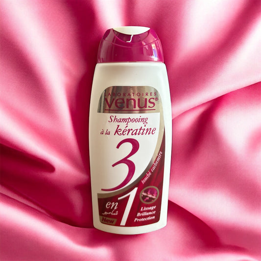 Vénus shampooing 3 en 1 Kératine
