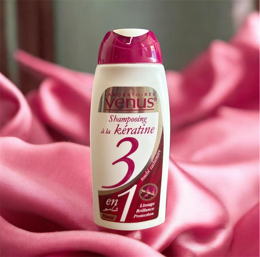 Venus- shampooing 3 en 1 Kératine 🧴