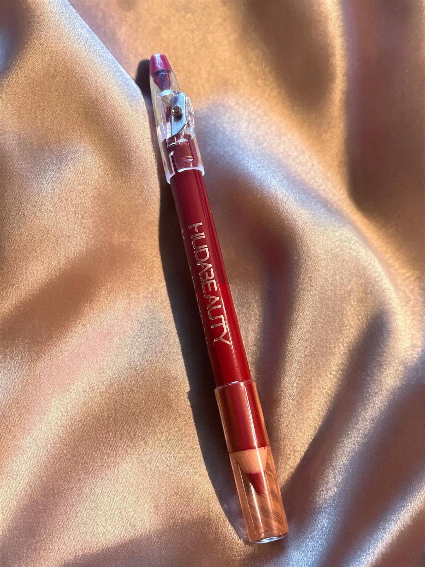 Crayon Lèvres Double Couleur – Rouge & Bordeaux 💄🍷