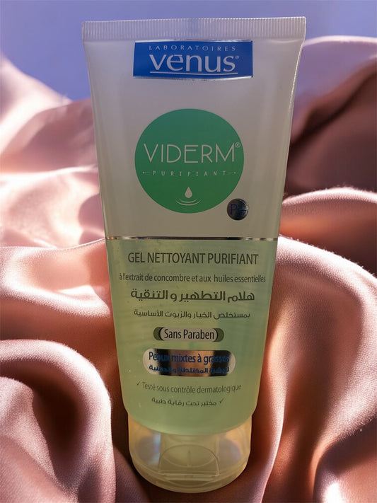 Venus Viderm – Gel Nettoyant Purifiant 🥒