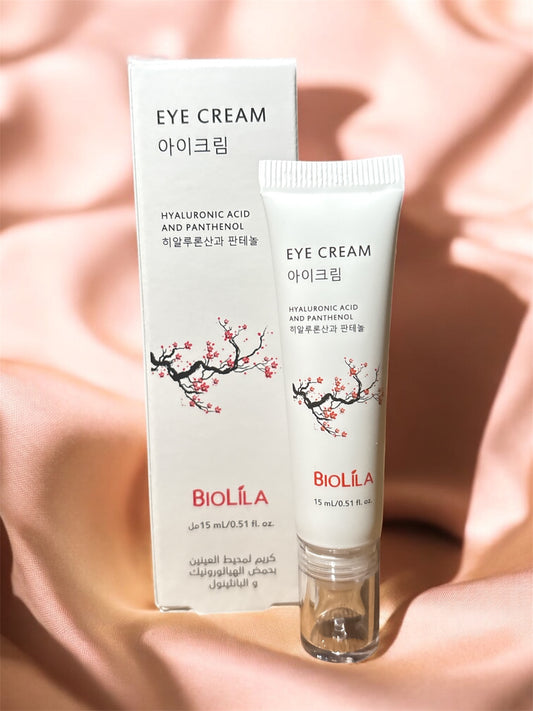 Biolila- Crème Contour des Yeux à l’Acide Hyaluronique🌸