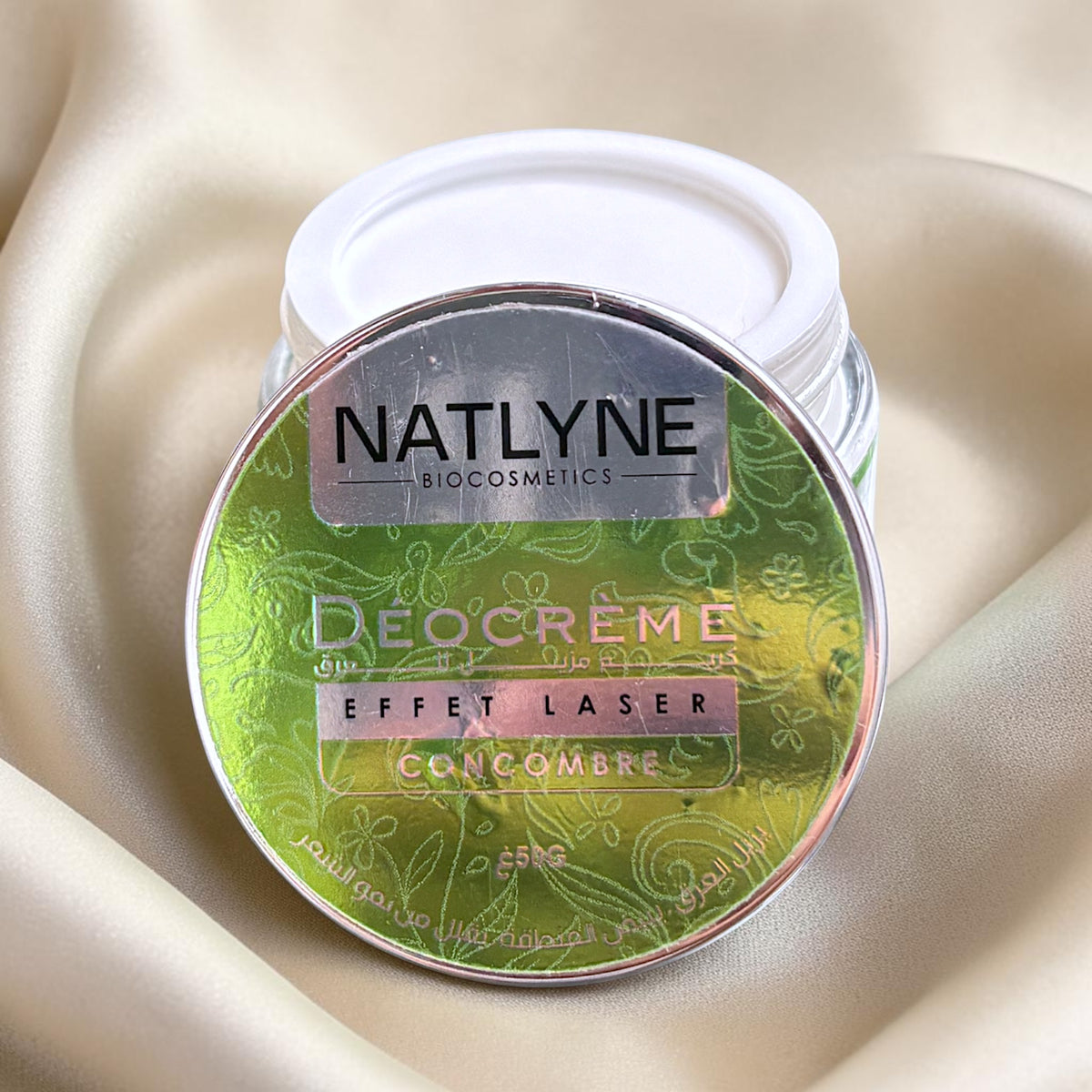 NatLyne-Déocrème Effet Laser concombre 🥒