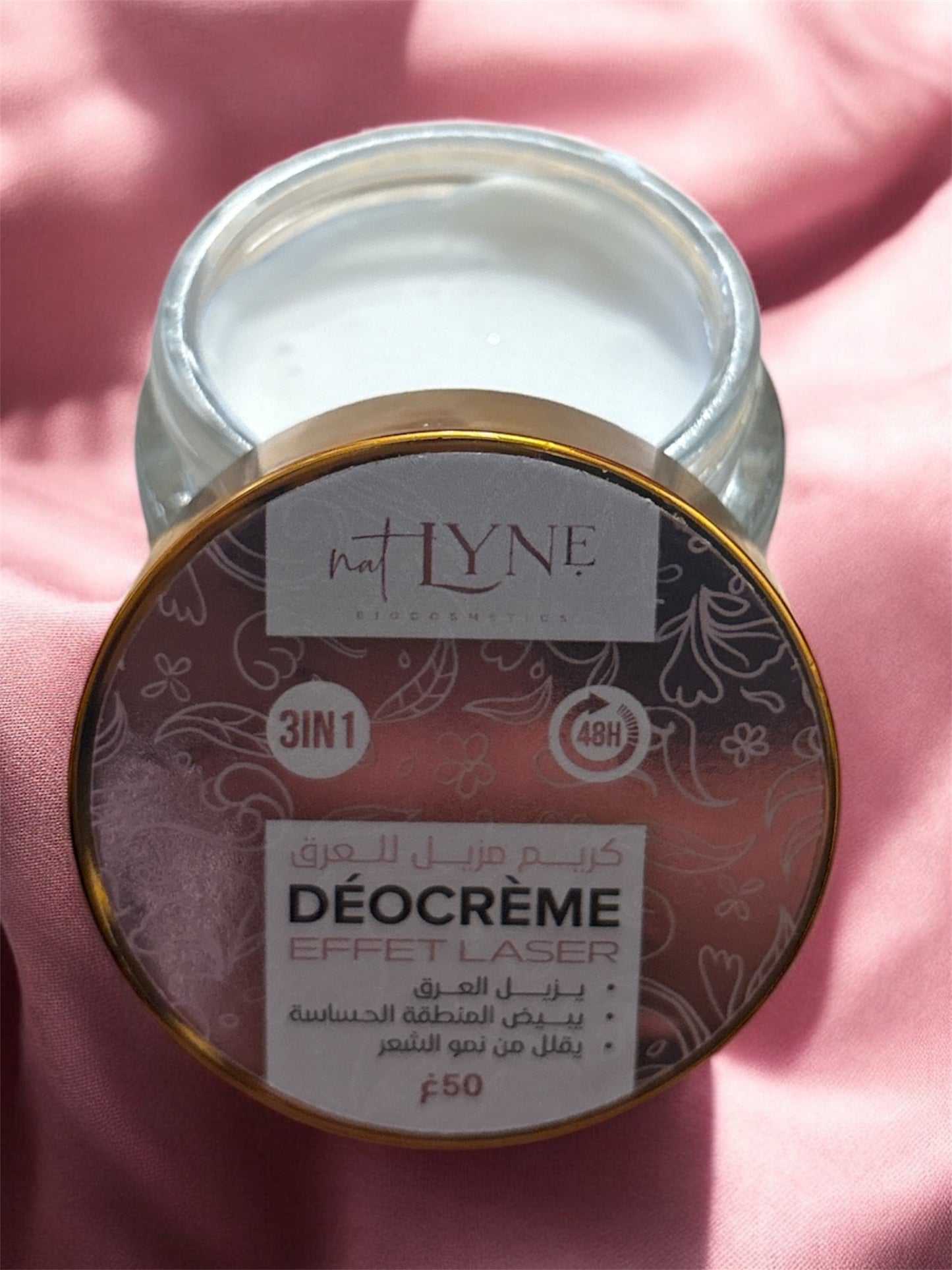 NatLyne-Déocrème Effet Laser Rose 💗