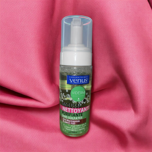 Vénus Mousse Nettoyante Purifiante - Peau Grasse 🫧