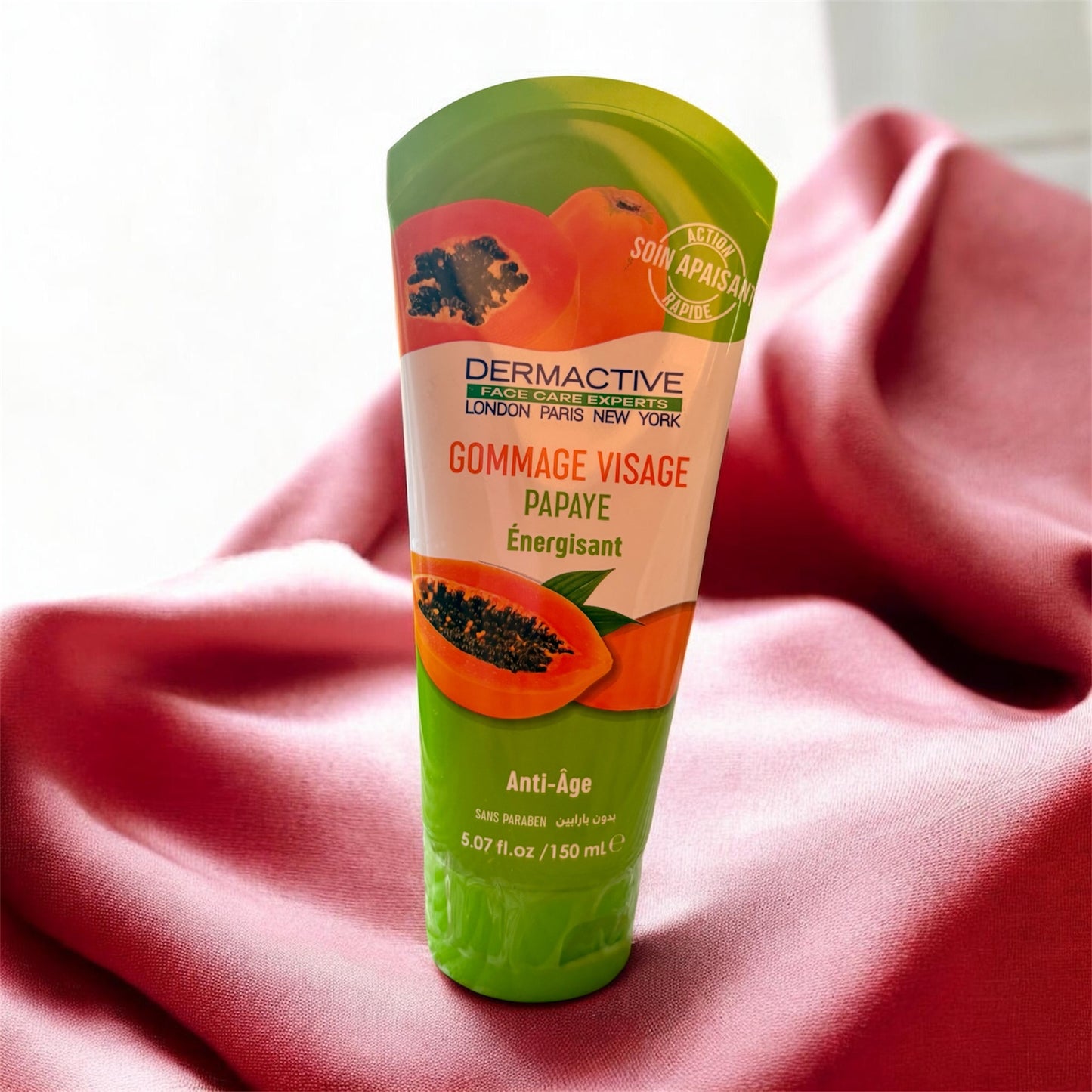 Dermactive-Gommage Visage Papaye Énergisant anti âge ✨