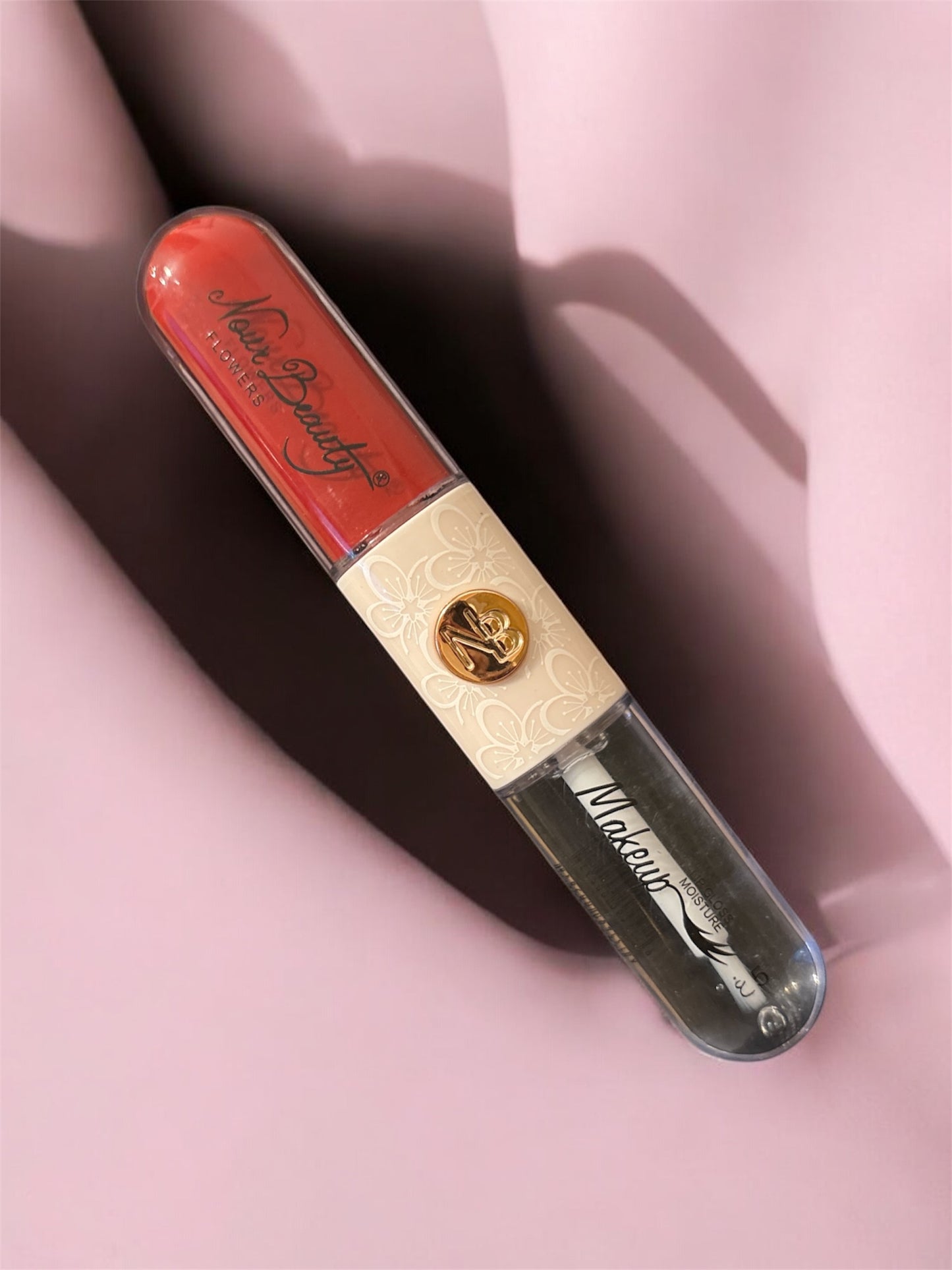 Nour Beauty-Gloss & Rouge à Lèvres 2-en-1  (Teinte Rouge) ❤️