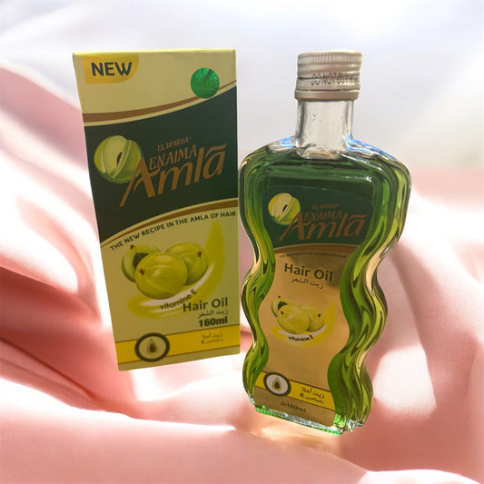 Elwarda Enaima – Huile Capillaire Pure Amla & Vitamine E Force & Éclat