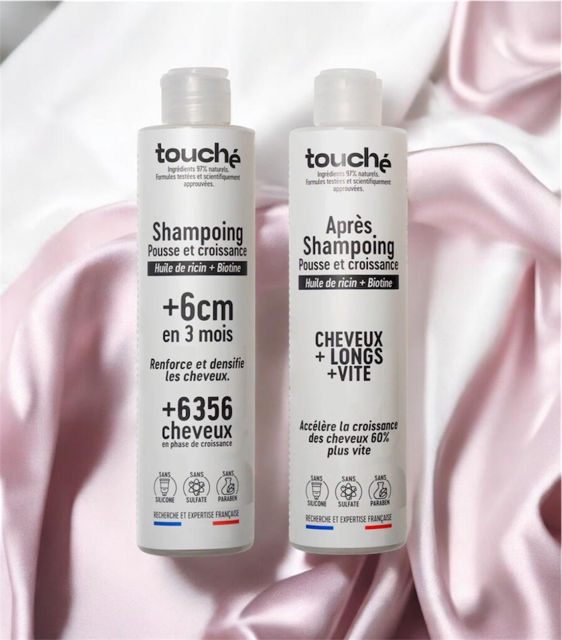 Touché-Shampoing & Après-Shampoing Pousse et Croissance✨