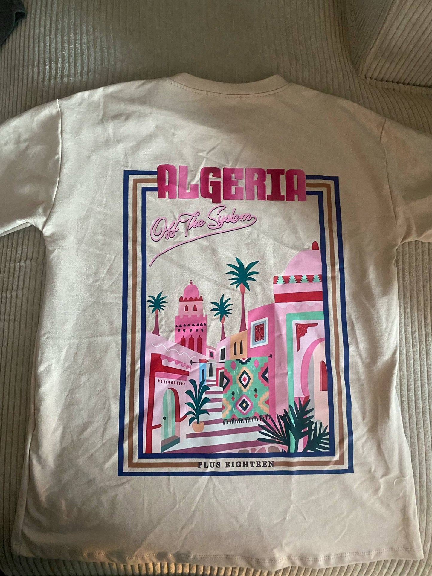 T-shirt Algeria beige
