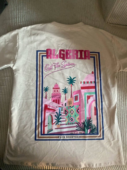 T-shirt Algeria beige