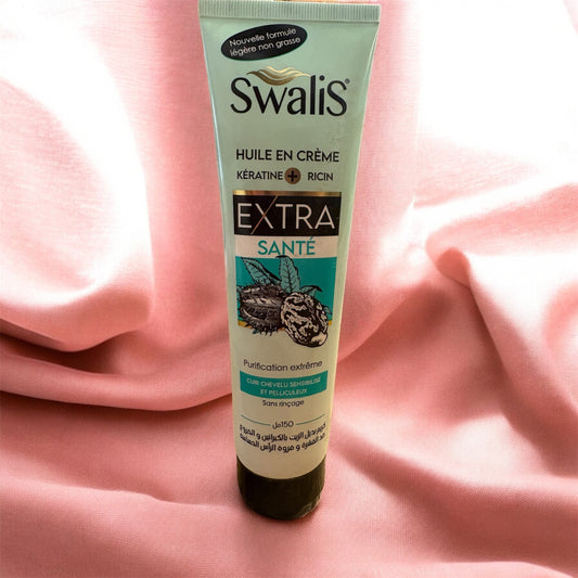 Swalis – Huile en Crème Extra Santé – Kératine & Ricin