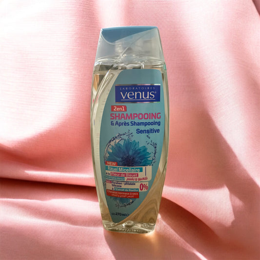 Vénus 2en1 shampooing et après-shampooing sensitive