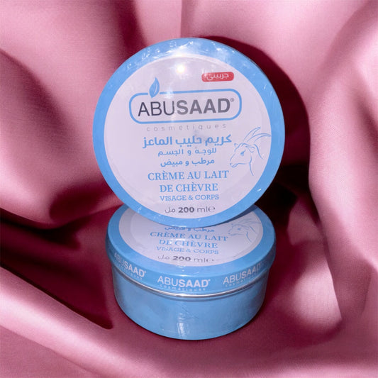 Abussad crème au lait de chèvres